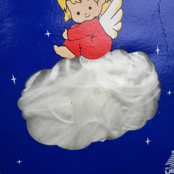 Vintage Angel Hair Spun Glass Union Wadding CO - Made In USA 2oz Box - Picture 14 of 15